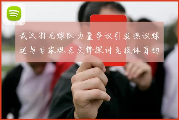 武汉羽毛球队力量争议引发热议球迷与专家观点交锋探讨竞技体育的公平性
